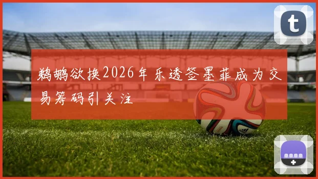 鹈鹕欲换2026年乐透签墨菲成为交易筹码引关注